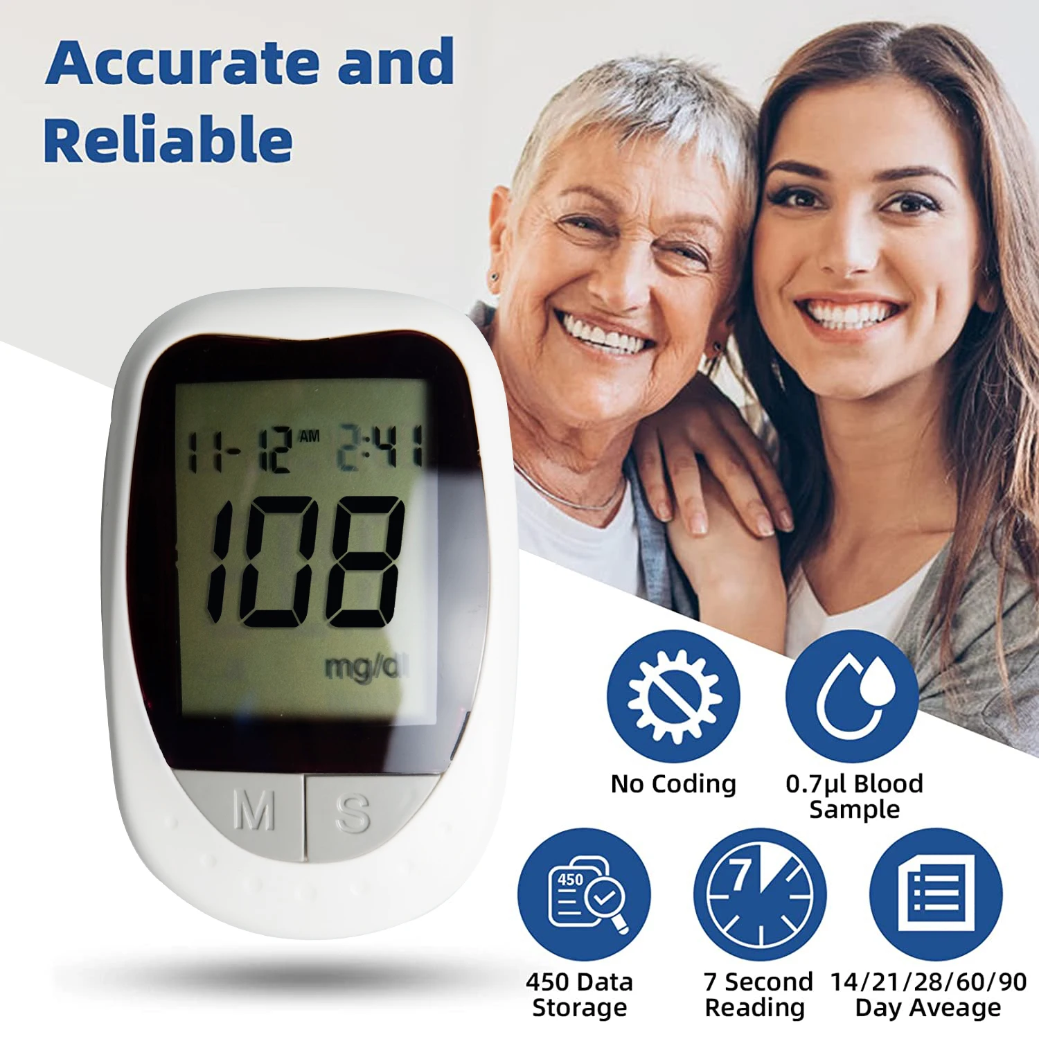 Multi-monitoring System Glucometer Ketone Blood Meter Blood Glucose Meter Price