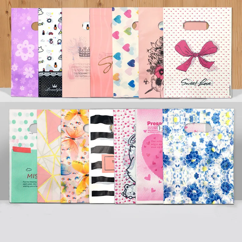 Non Woven Fabric Bag Gift Clothing Store Multi-Purpose Ink Painting Shopping Bag Fashion Bag Tote