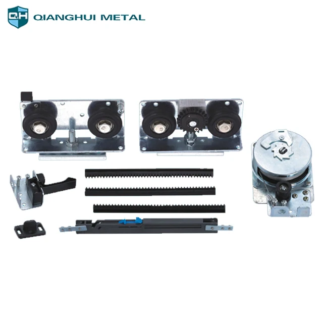 Factory sale self closing sliding door roller hardware ,Self-closing sliding door system