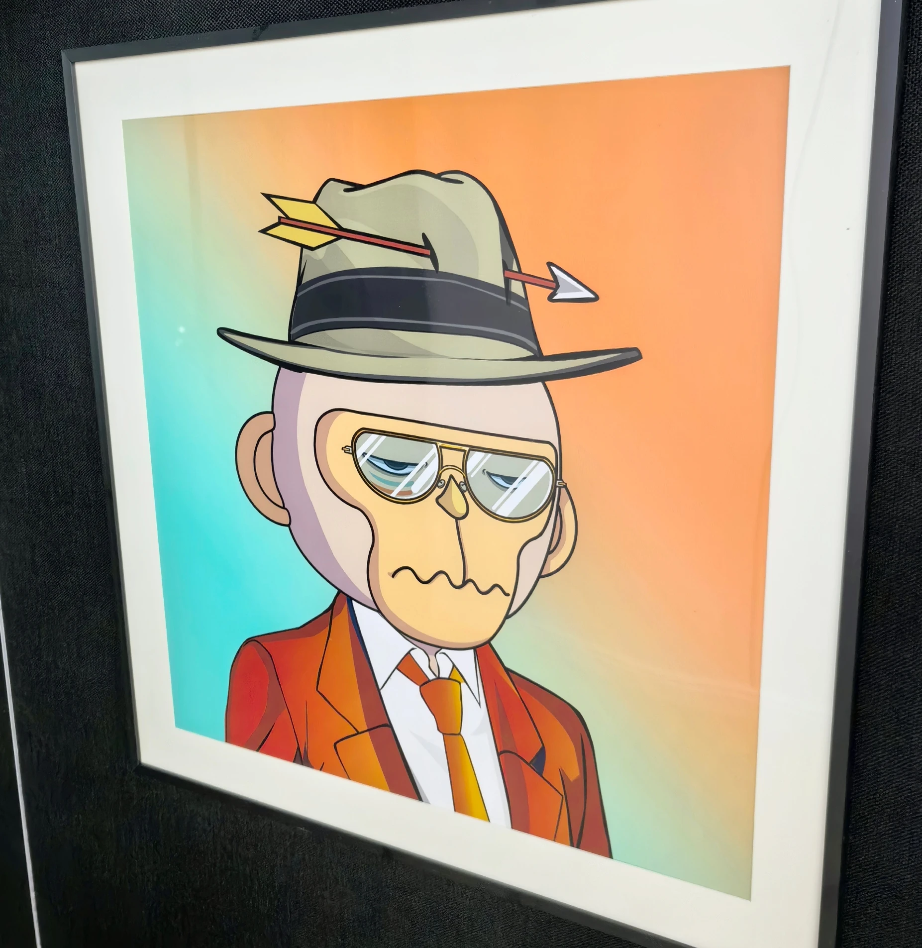 BIGIMAGE OEM HD digital printing service NFT decorative display art home wall decor photo picture painting frame