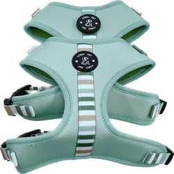 Tactical Soft Pet No Pull Adjustable Dog Harness Custom Reversible Small Designer Custom Dog Harness Set Dog Harness