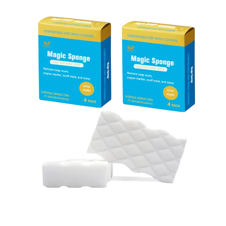 Topeco Melamine Eraser Melamine Cleaning Foam Sponge Mr High Density 12kg/m3 Eraser Clean Magic Sponge