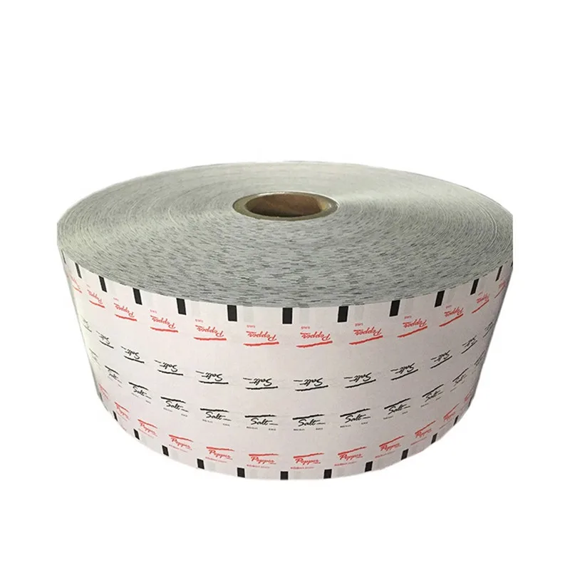 Food grade materials Poly Ethylen coated paper for coffee sugar stick packaging paper roll film