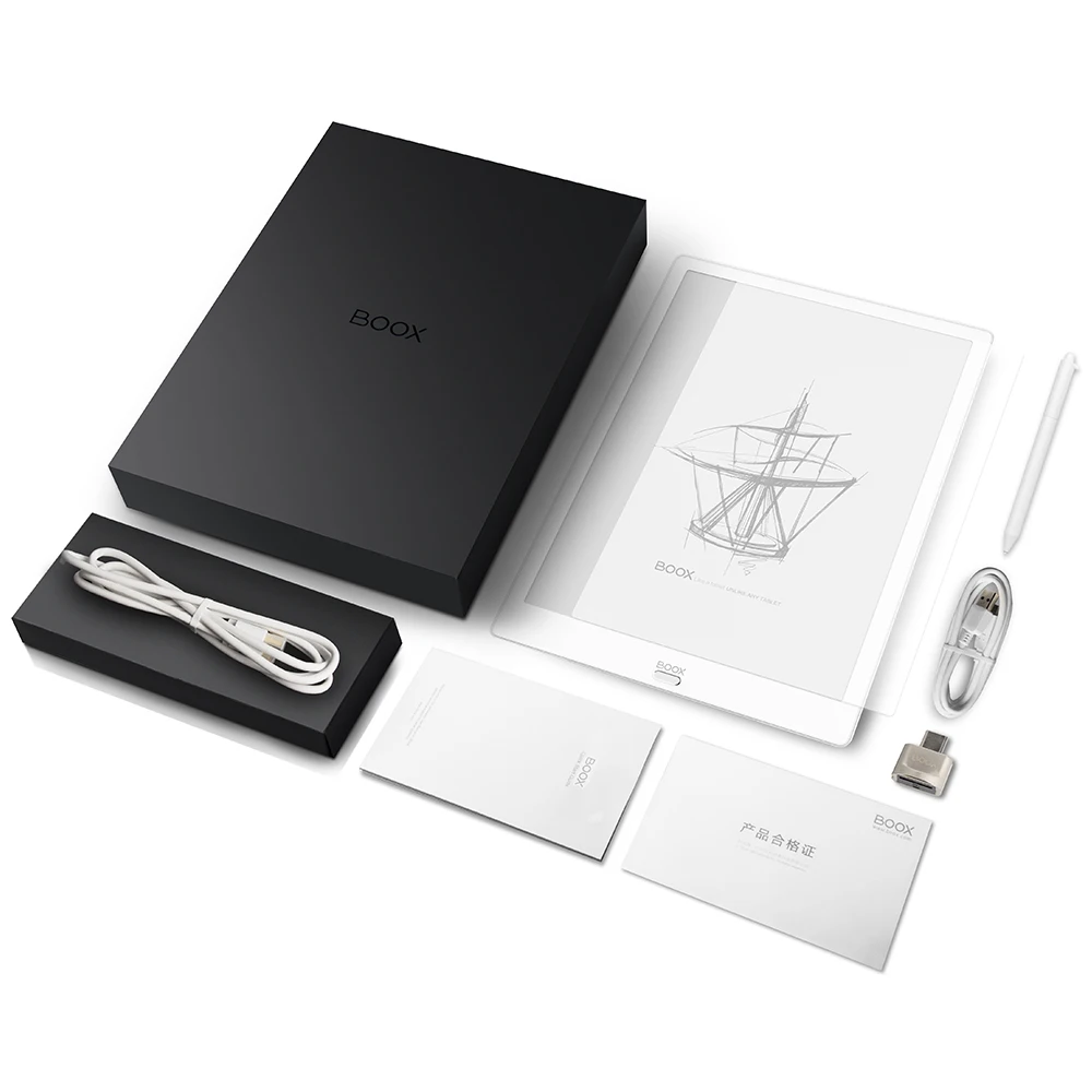 Чернила Onyx Boox Max 3 E для снижения нагрузки на глаза