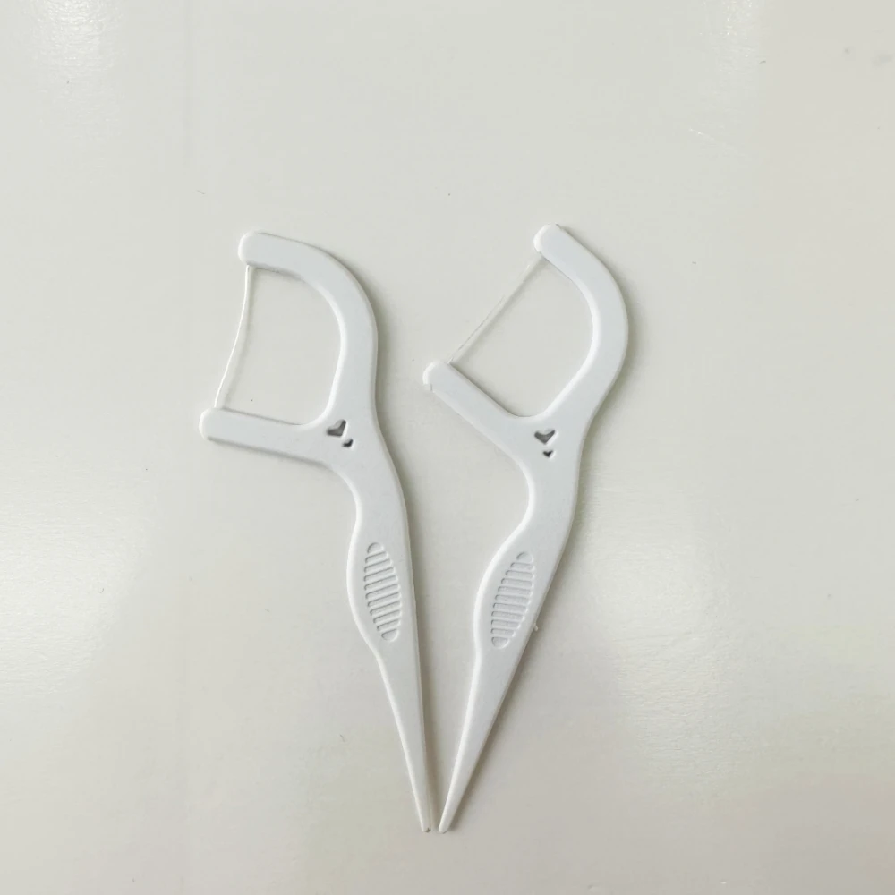 Wholesale China Factory Corn dental floss picks by 100/50/30 pieces floss picks