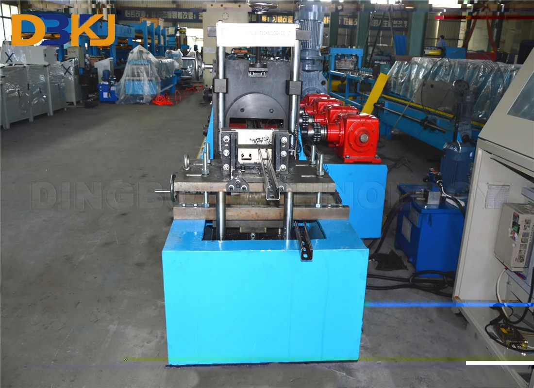 Wuxi Dingbo manufacture Unistrut channel roll forming machine Professional Solar frame channel making machinery price in China