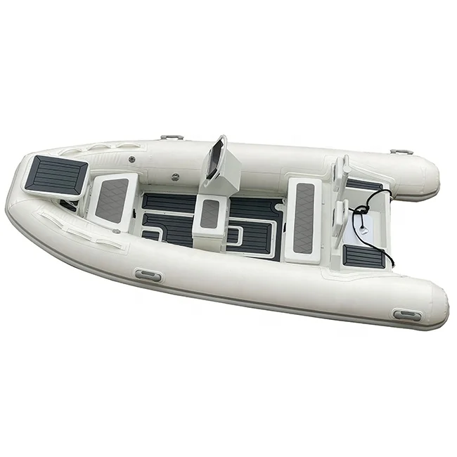  6 people 3.9 m V Shape Hypalon RIB390 Rescue Inflatable