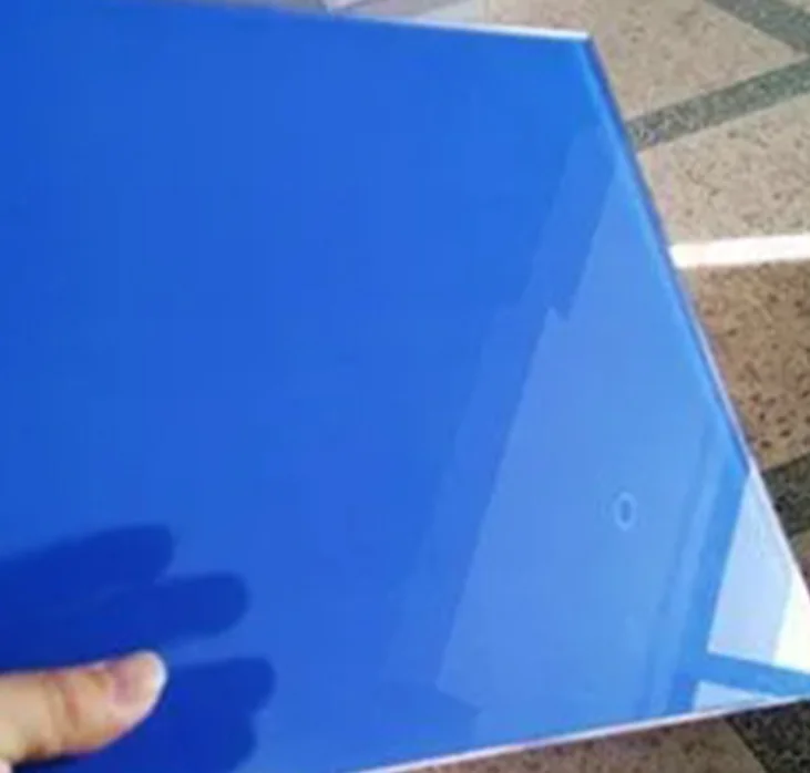 3MM-12MM Toughened Tempered Back Painted Glass for Kitchen Splashback Decorative Lacquered Glass