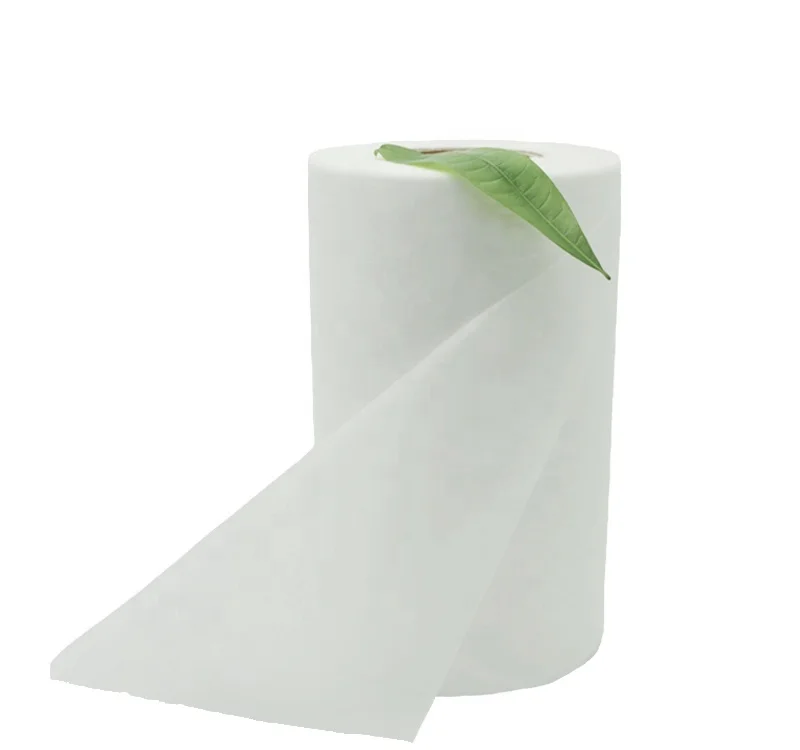 Hydrophobic SMS spunbond Fabric baby diaper raw materials 3d embossed nonwoven napkin pad super soft nonwoven