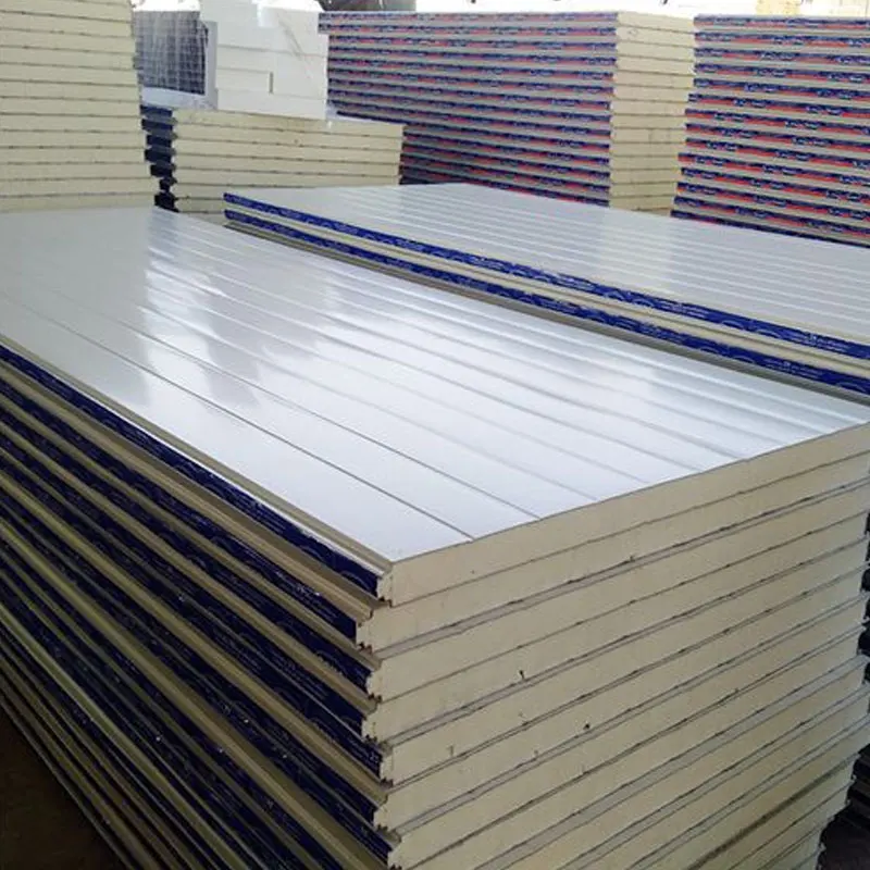 Sandwich Wall Panels Rockwool 50Mm Metal Glass Wool Mgo Sandwich Panels For Walls And Roofs