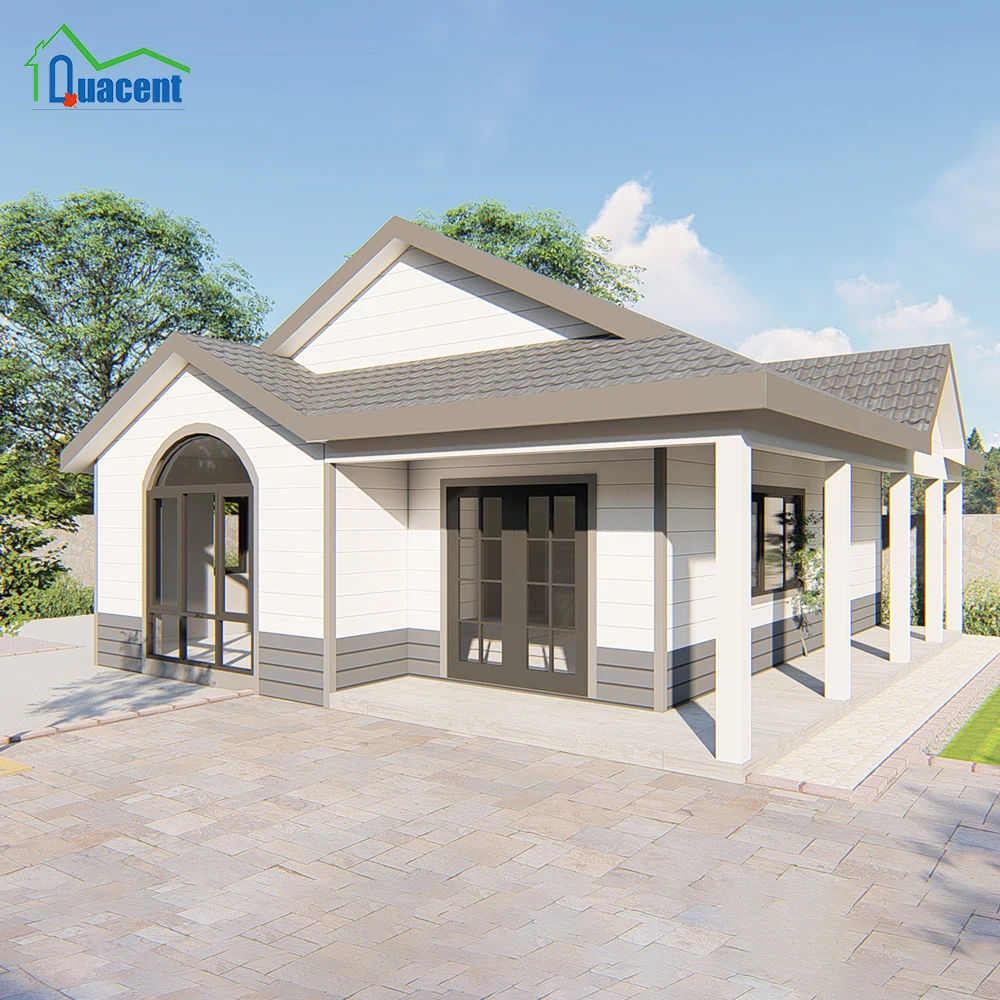 China Casas Prefabricadas Prefabricate Bedroom Wooden Pre Fab Modern Modular SIP Panel Prefab House Home Luxury Villa For Sale