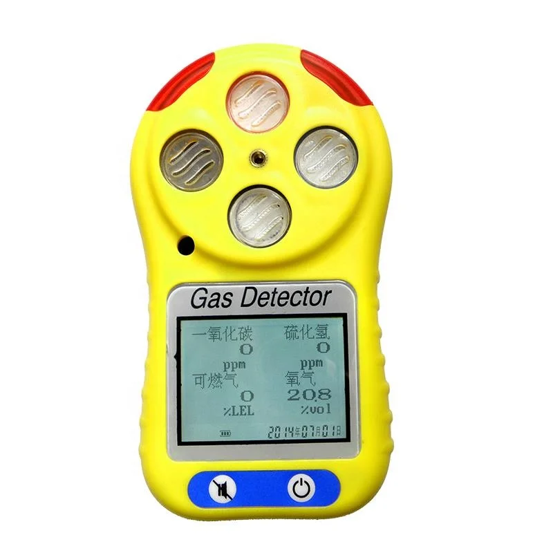 4 In 1 Emission Multi Gas Leak Tester Air Formaldehyde Detector Portable gas Analyzer