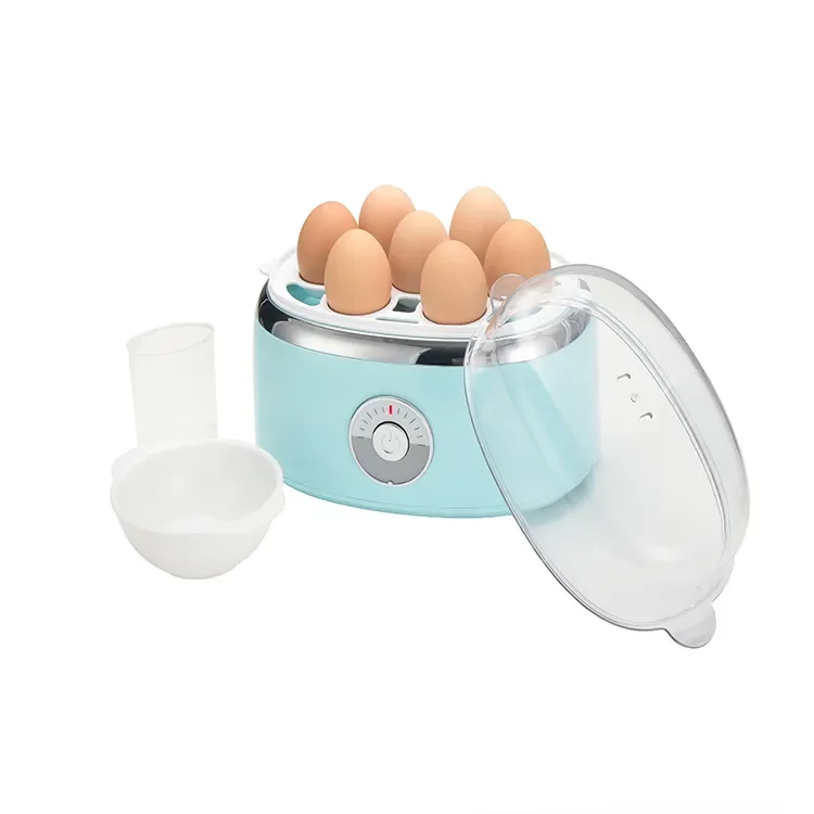 Home Kitchen Food Grade 7 Eggs Capacity Rapid Egg Cooker Portable Electric Egg Boiler