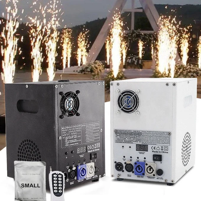 Remote Dmx Control Cold Spark Fireworks Birthday Wedding Cold Sparkler Machine