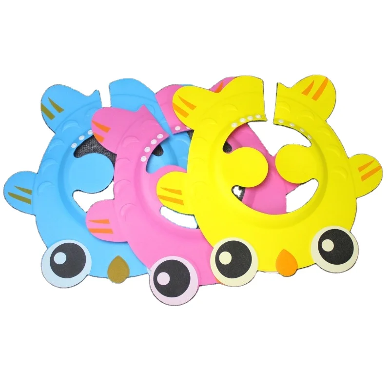 
Shampoo Bath Waterproof cute Cap Baby Shower Cap Child 