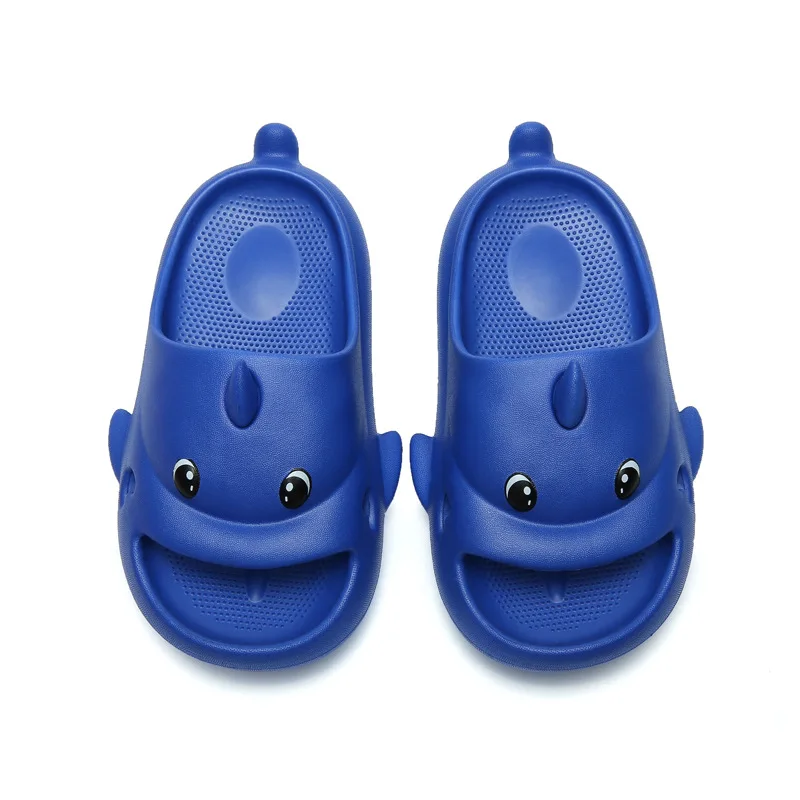 The Second Generation Of Sharks Slippers Women Wear Ins Tide Home With Non-Slip Custom Sports Slippers In Summer
