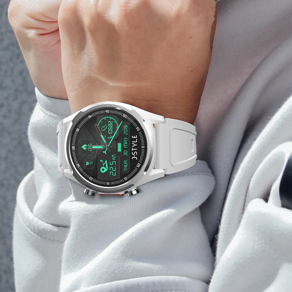 New Smart Sport GPS Watch  1.2inch  Screen 320mAh Heart Rate Monitor Smartwatch For Women