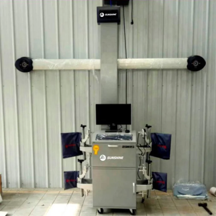 Top brand 3d wheel alignment machine economic Sunshine 4 wheel aligner database update free