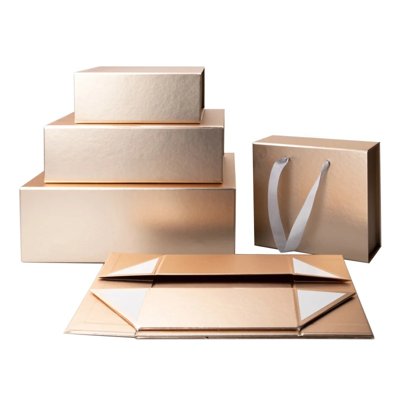 Magnetic Folding Women Shoe Box Cosmetic Heel Sandals Boxes Gift Cloth Customize Logo Cardboard Packaging For High Heels