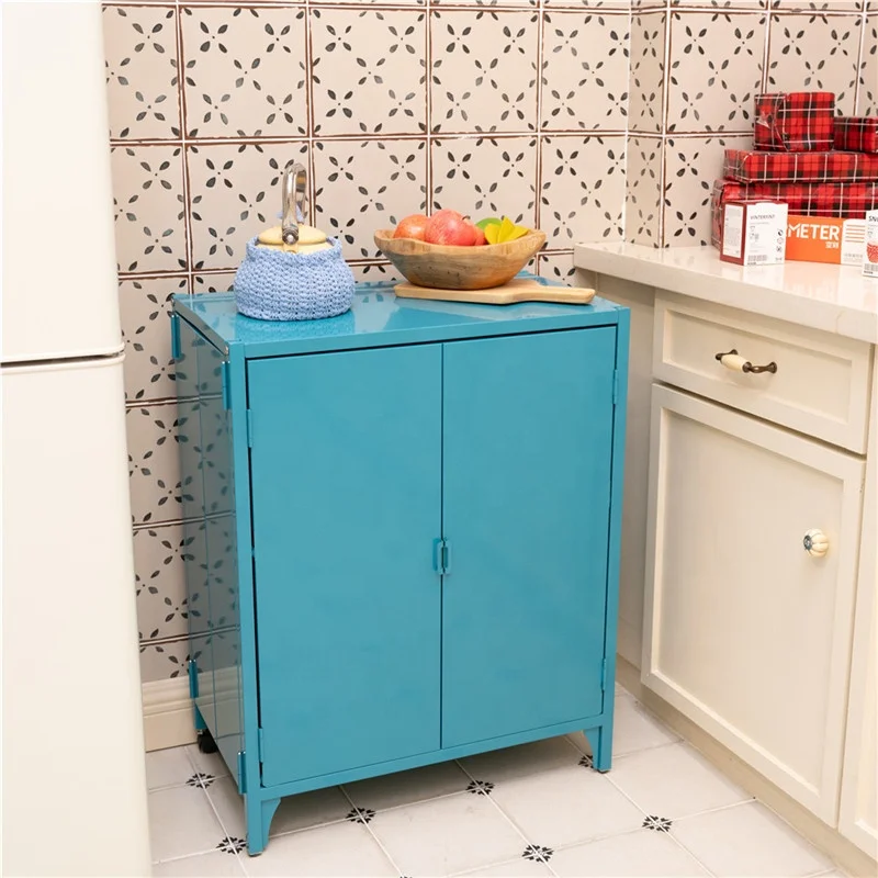 Hot Selling Sideboard Cabinet Metal Leg Entrance Dining Room Side Cabinet Modern Style