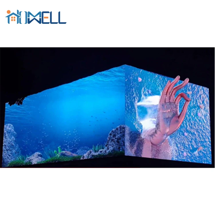 Outdoor Transparent 3d LED Screen Glass Window Curtain Indoor Advertising Video Wall P5*10 P10 P20 Display Panel