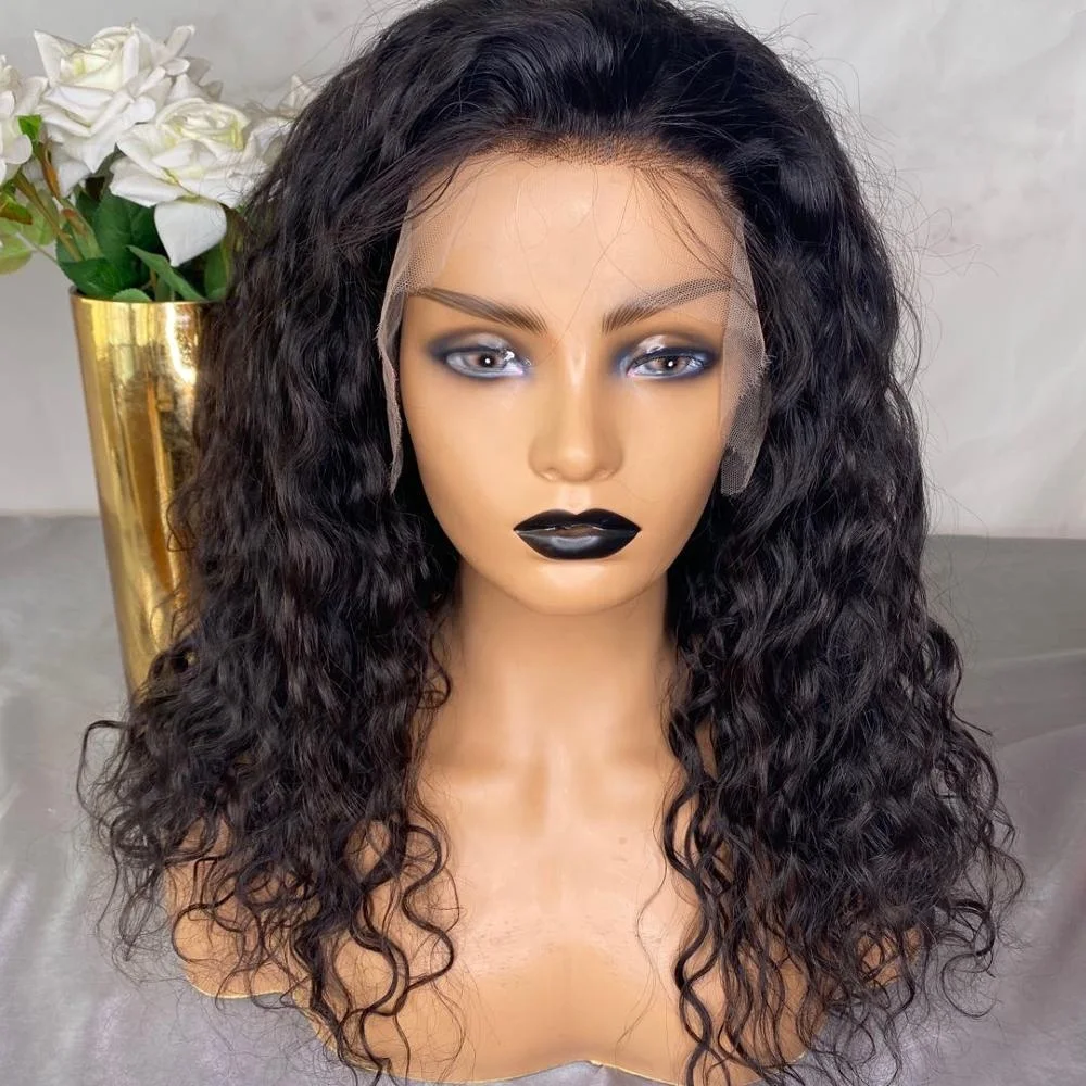 SHY Single Knots HD 360 Lace Wig 18 Inch 100% Human Hair Middle Part Hd Wigs Natural Hairline 13*6 Hd Lace frontal wigs