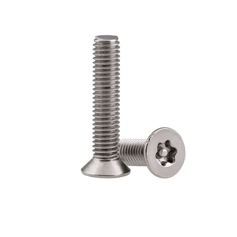 Stainless Steel Pan Head Anti-Theft Screws Pan Round Head Torx Pin Custom Security Screws