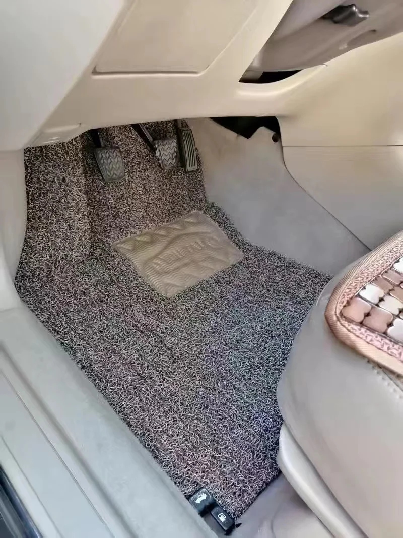 New design PVC Coil car mat roll foot floor mat car carpet