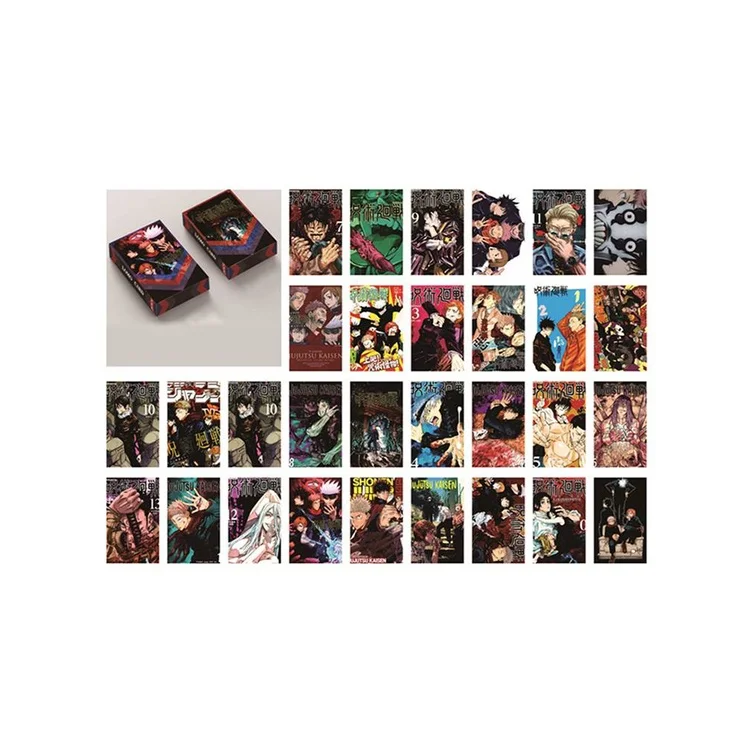 30pcs/set Anime Tokyo Photocard Lomo Card Paper Small Cards Album Kids Gift Hanag Tachibana