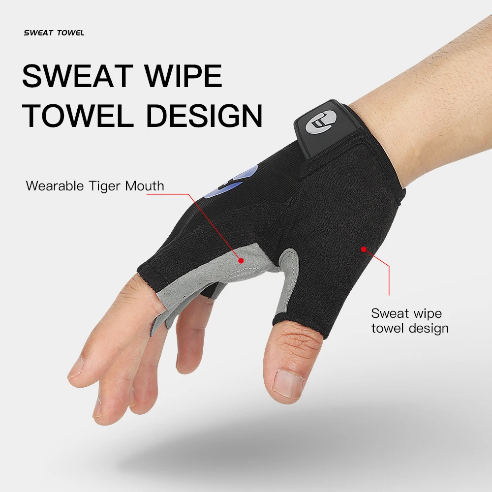 anti-slip anti-sweat bicycle motorcycle road bike sports guantes de ciclismo guantes para moto cycling gloves half finger