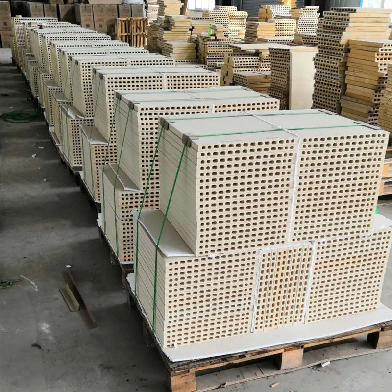 Mullite cordierite ceramic hollow shed plate kiln special high-strength thermal insulation cordierite mullite kiln furniture