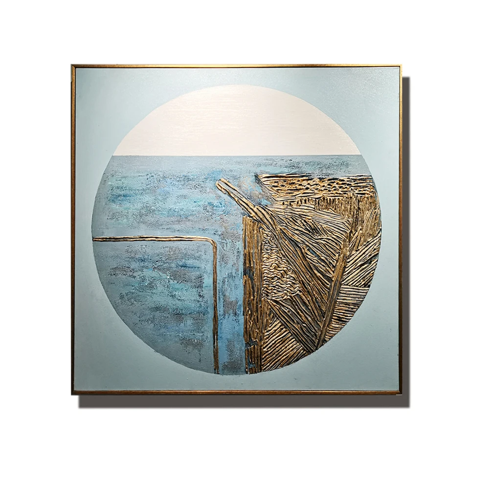 2021 modern decorative pictures oil handmade hand-painted painting for living room wall decor