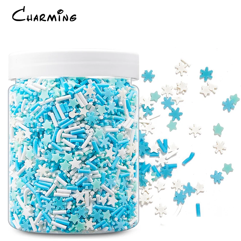 Polymer Clay Christmas Cute Gingerbread Food Polymer Clay Slices For Slime Filler Diy Crafts Keychain Decoration Nail Art