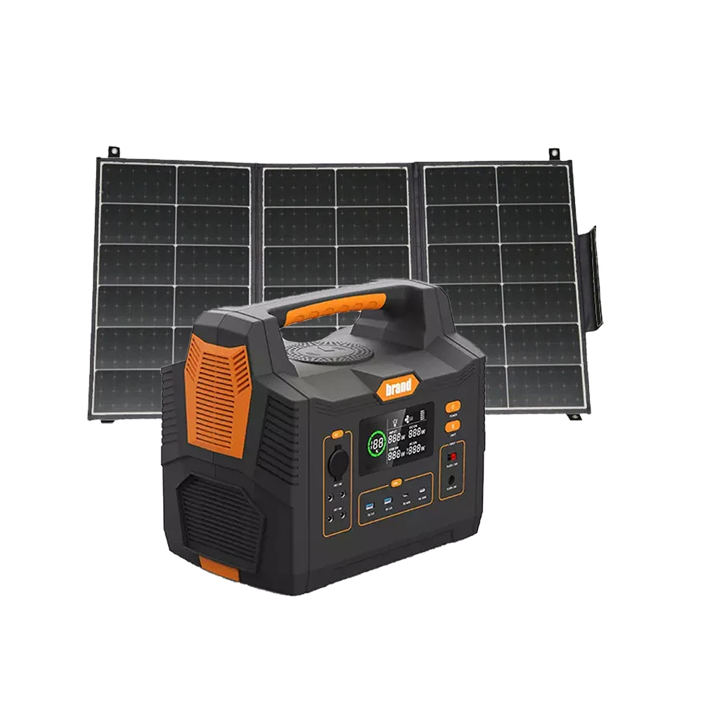 110v 120v  2000w solar generator Lithium battery 2000 watt portable power station for home