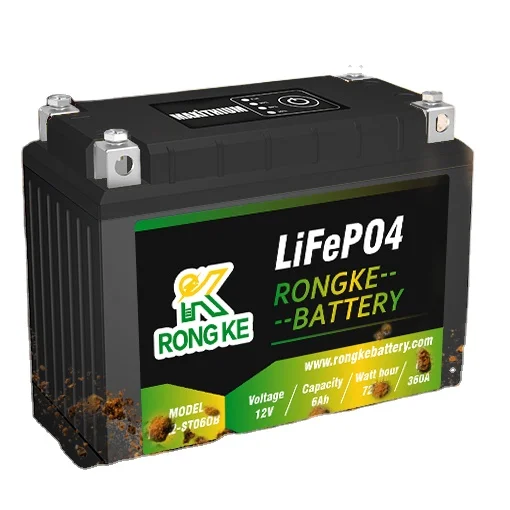 Lithium Motorcycle Battery Power 12 Volt Lithium Ion Motorcycle Starting Lightweight Powersport Battery Pack for Moto