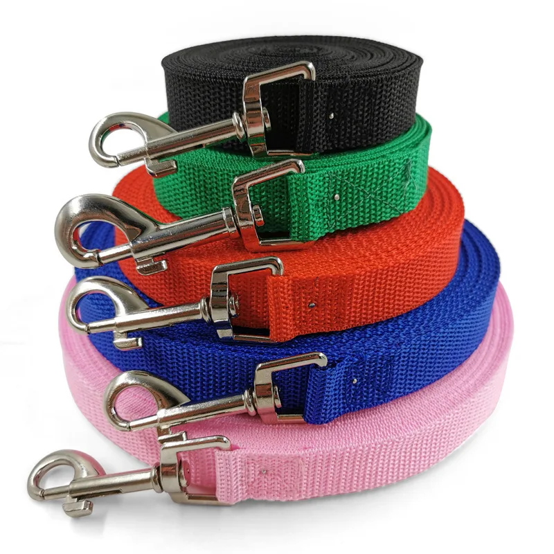 Custom pet supplies 360 swivel 3m 7m 10m 6m 20m 30m width 1.5cm pet accessories dog leash