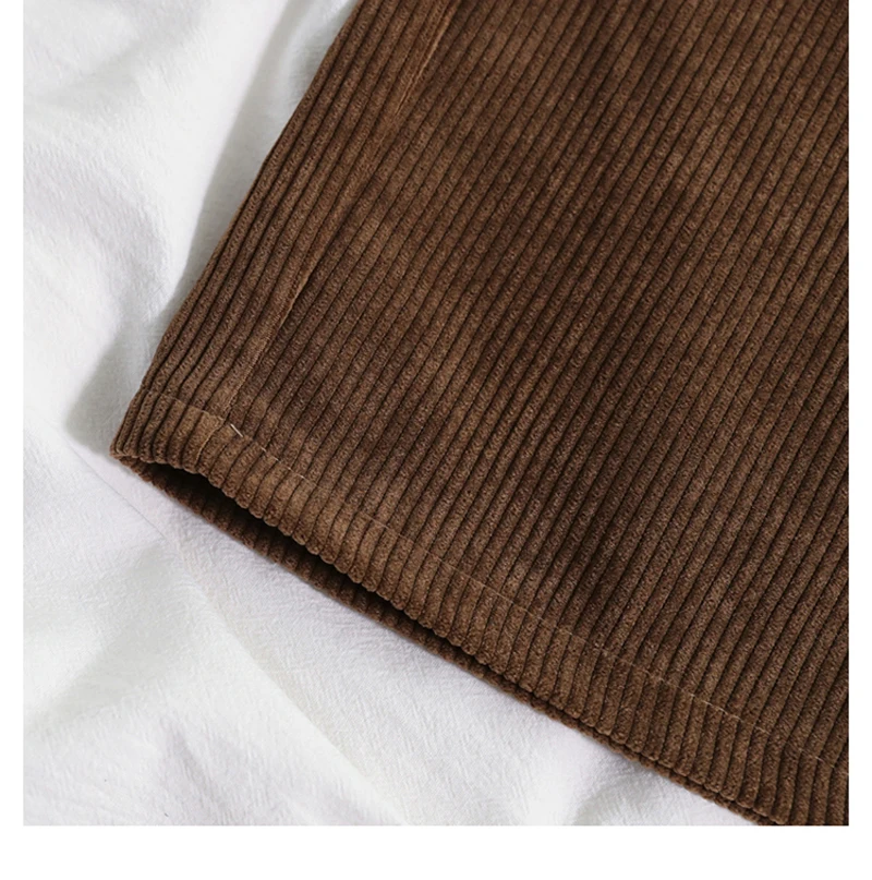 plus size pants Women Corduroy Pants winter High Waist Vintage Korean Wide Leg Pants Elegant Belt Loose warm Streetwear