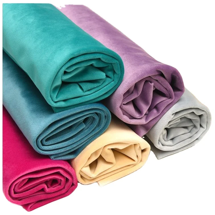 100% Polyester Plain Dyed Burlap Thickened Solid Color Burlap Sofa Slub Fabric In Stock