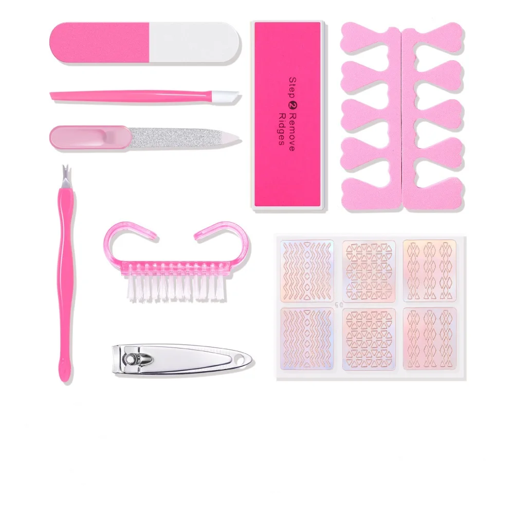 professional nail salon tools manicure pedicure nail art tools set personal home use