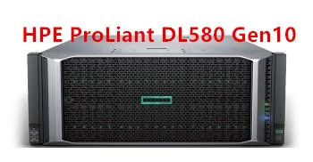 Best Original  HPE Proliant DL580 G10 6238L 2P 64G P408i-p 8SFF 4*800W RPS server 4u rack server