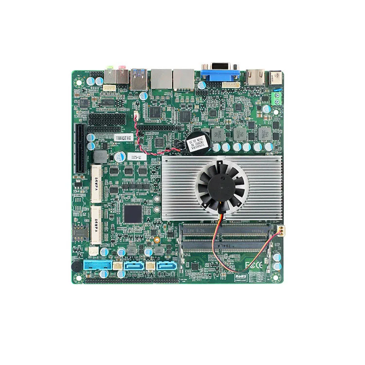 High quality Mini ITX dual network port 6-series eDP industrial control touch cashier advertising all-in-one machine Mainboard