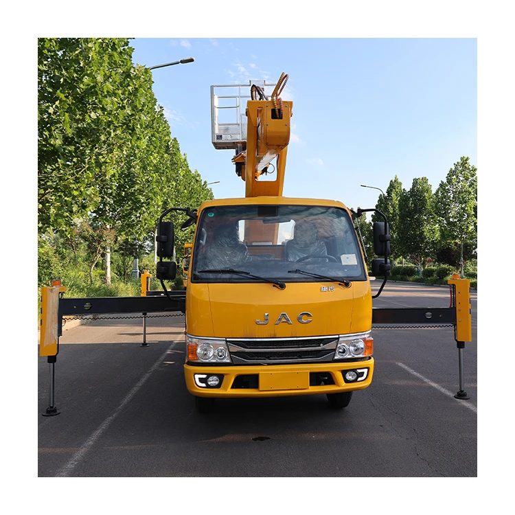 Dongfeng Telescopic Arm 21M Overhead Platform Truck Bucket Type Aerial Work Platform