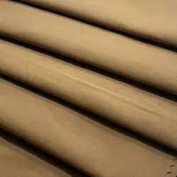 Хорошее качество напрямую с завода многофункциональная коричневая однотонная полиэфирная хлопковая ткань для