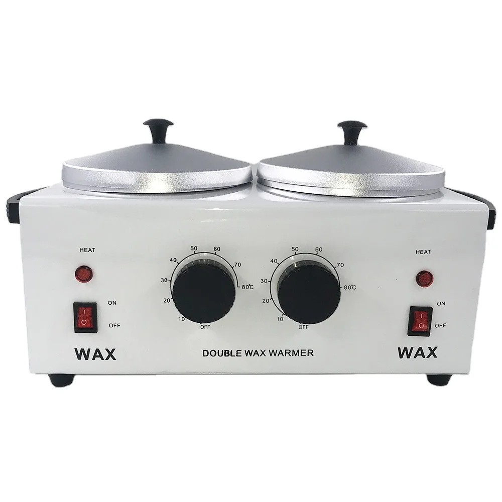 Factory Supply 100W Double Skin Care Tools Wax Heater Hair Removal Electric Depilation Waxing Machine