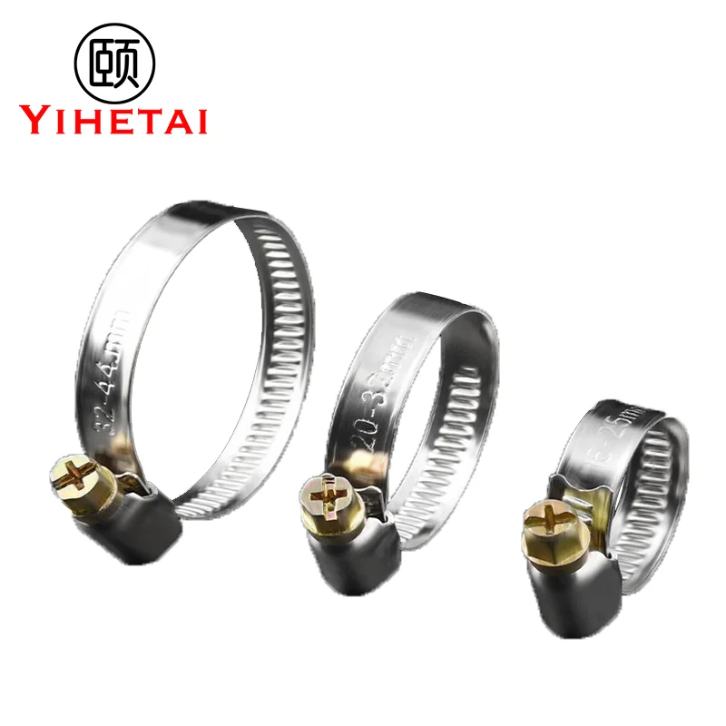 9mm/12mm Din 3017 Standard Worm Gear German Type Tube Clip