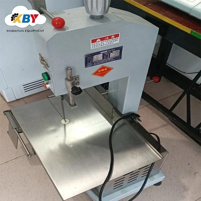 Automatic Bone cutting machine frozen meat sawing use for pig cow chicken fish meat and bone cutting equipment