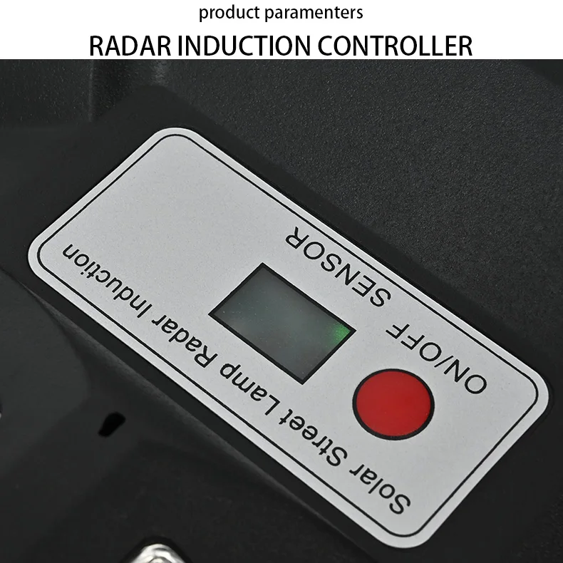 200W IP65 All in One 400W Energy Saving Radar Induction LED Solar Street Light for Outdoor Use in Roads Gardens