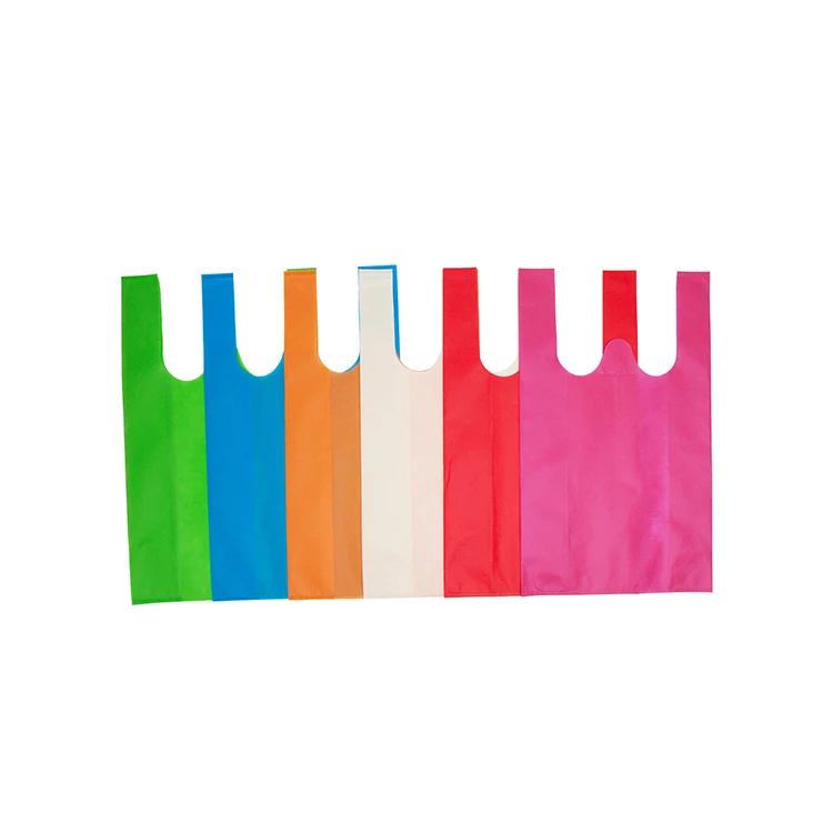 
Wholesale hot produce high quality customized logo printed tote w cut non woven bags 