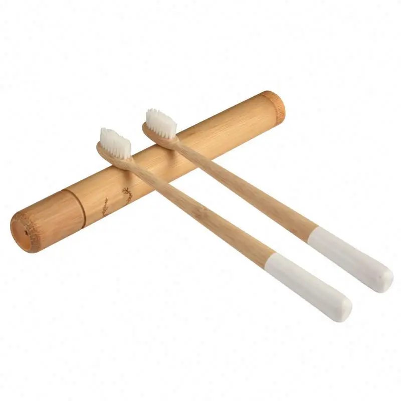 Factory Customized Logo Extra Soft Bamboo Toothbrushes Eco Friendly Biogradble Bamboo Toothbrush For Hotel