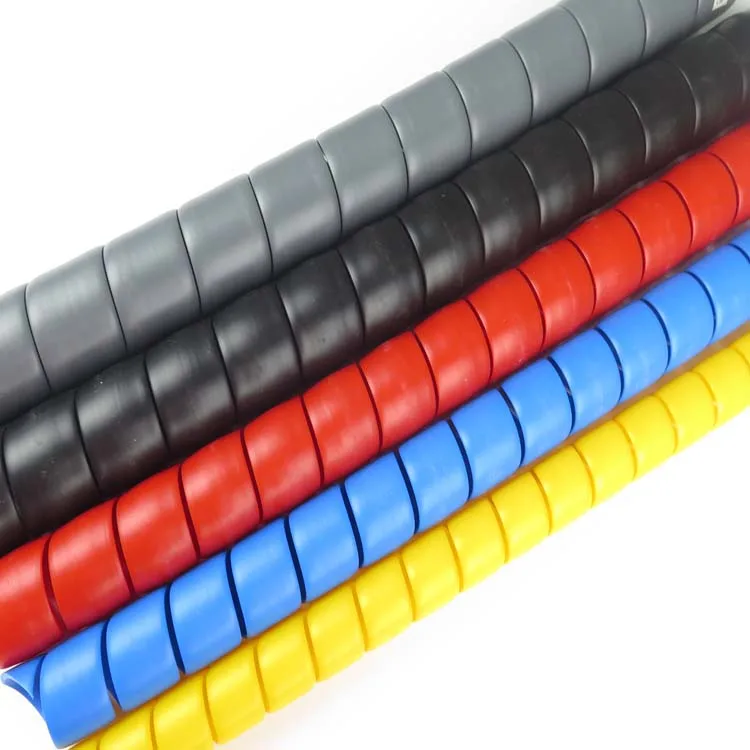 Hydraulic Hose Protector Spiral Wound Flexible Plastic Moulding